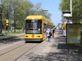 Haltestelle Sachsenallee