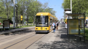 Haltestelle Sachsenallee