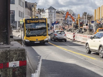 Baustelle Hamburger Straße