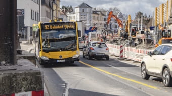 Baustelle Hamburger Straße