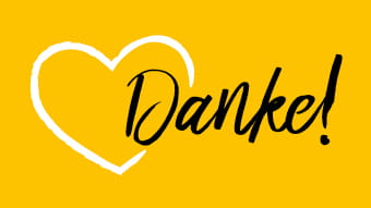 Danke mit Herz