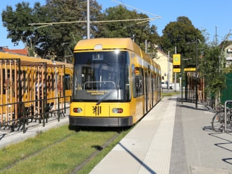 Linie 1 in Leutewitz