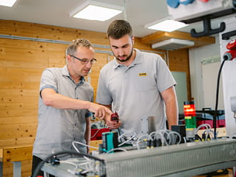 Bild in den Räumen der DVB-Ausbildung