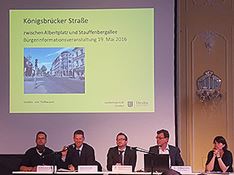 Bürgerdiskussion Königsbrücker Straße