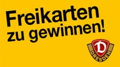 Bild: Freikarten gewinnen mit Dynamo Dresden Logo