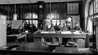 Schaffnerstube, 1929