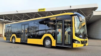 neuer Bus des Modells MAN 12 C