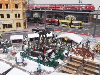 Dresdner Szene in Miniaturformat