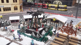 Dresdner Szene in Miniaturformat