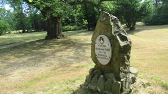 Denkmal von Tina von Brühl