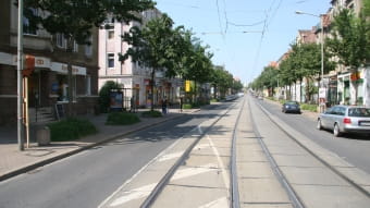Bild von der Kesselsdorfer Straße