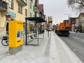 Bauende Wehlener Straße