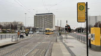 Haltestelle Pirnaischer Platz