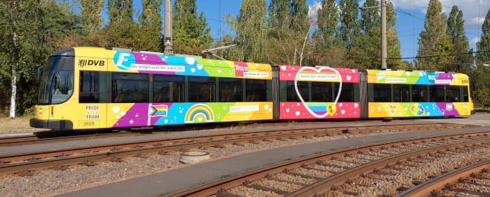 Regenbogen-Bahn