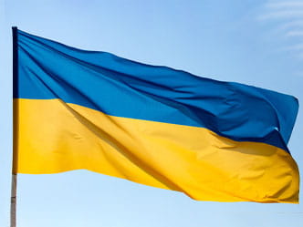 Flagge der Ukraine