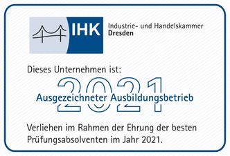 Ausgezeichneter Ausbildungsbetrieb 2021