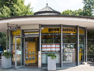 Foto eines Service-Standortes am Dresdner Albertplatz