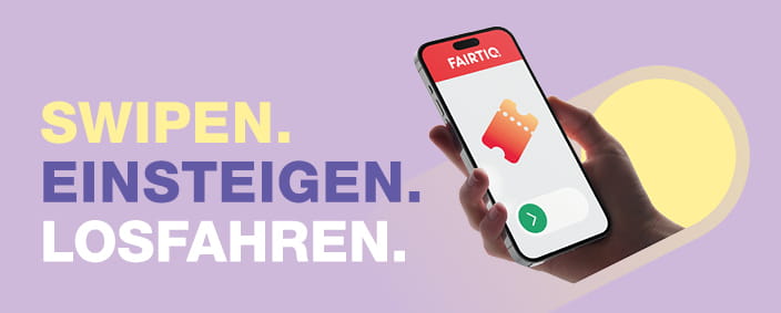 FAIRTIQ-App auf dem Smartphone