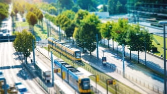 Bahnen am Straßburger Platz