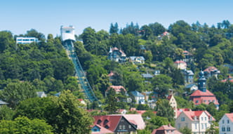 Bergbahn am Elbhang