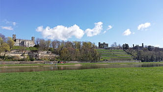 MOBIbike-Tour 1 - Blick auf die Elbschlösser