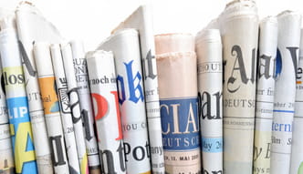 Photo of various daily newspapers